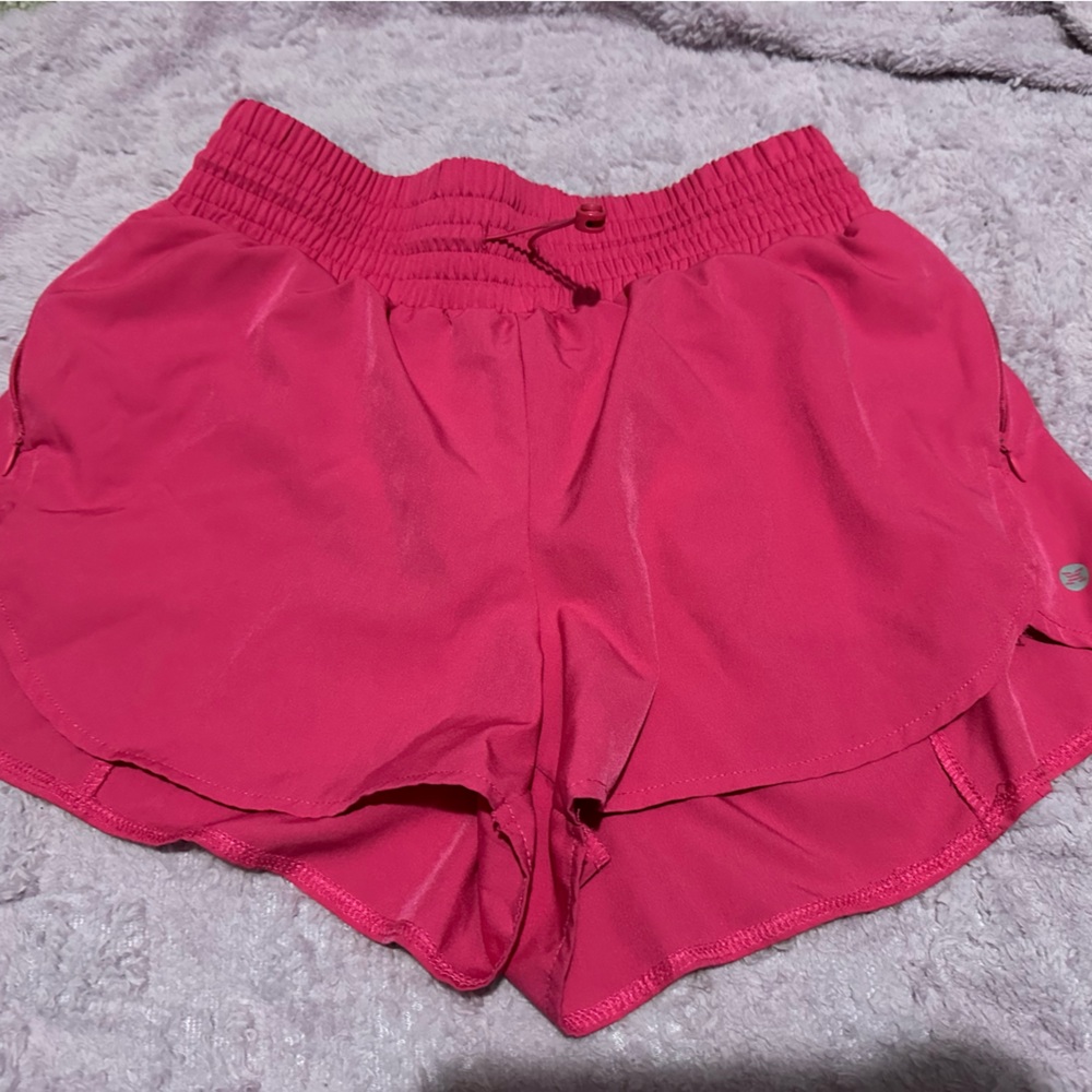 Vibrant Pink Athletic Shorts